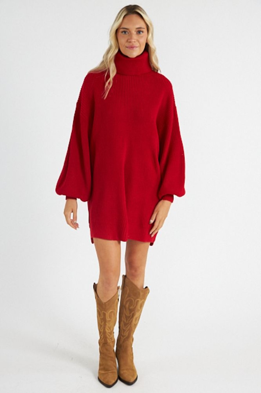 Women Show Me Your MuMu | Chester Sweater Dress