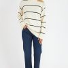 Women La Miel Sweaters | La Miel Stripe Sweater