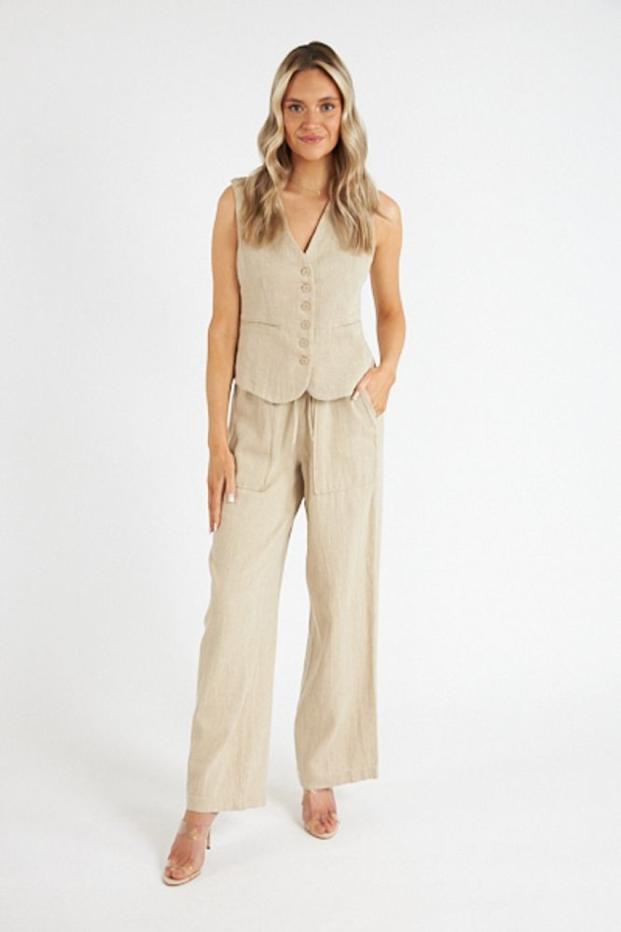 Women BLANKNYC Blouses | Stepping Out Vest