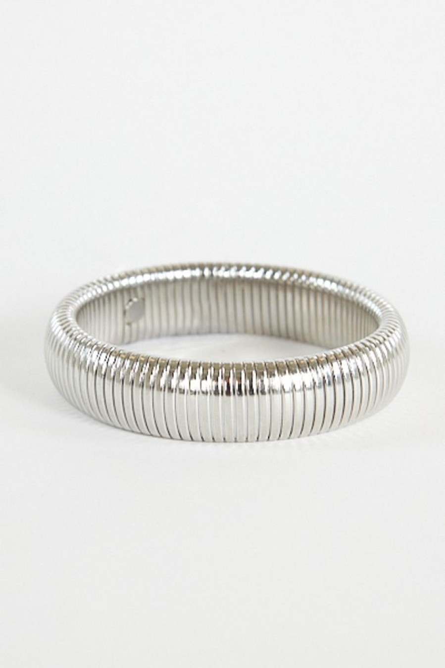 Women Adriana Pappas | Liquid Metal Stretch Bangle