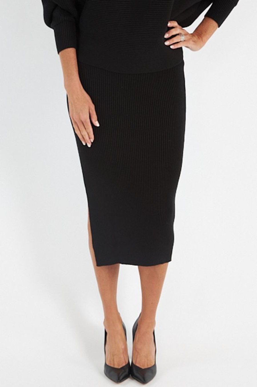 Women Nation Skirts | Zion Maxi Skirt W Side Slit