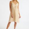 Women Nation | Janessa Side Tie Dress Frothy