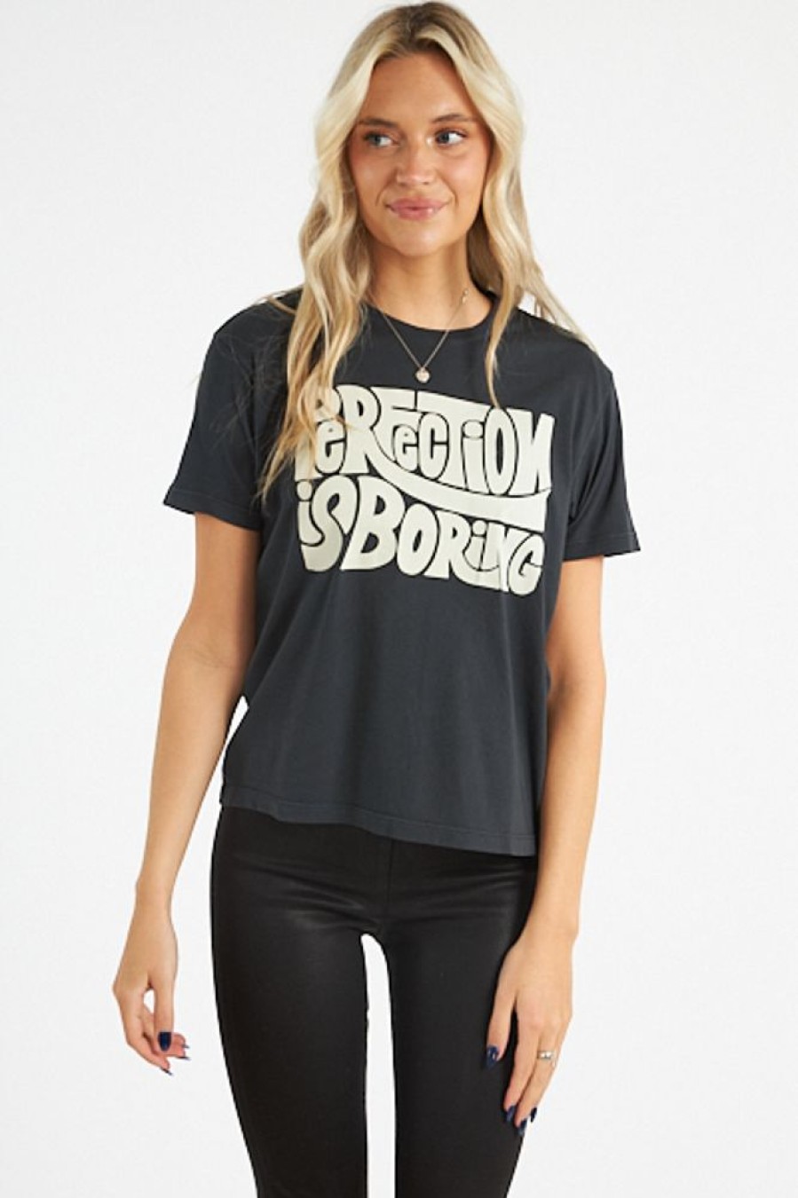 Women Berenice Tees | Perfect Is Boring Tee Shirt