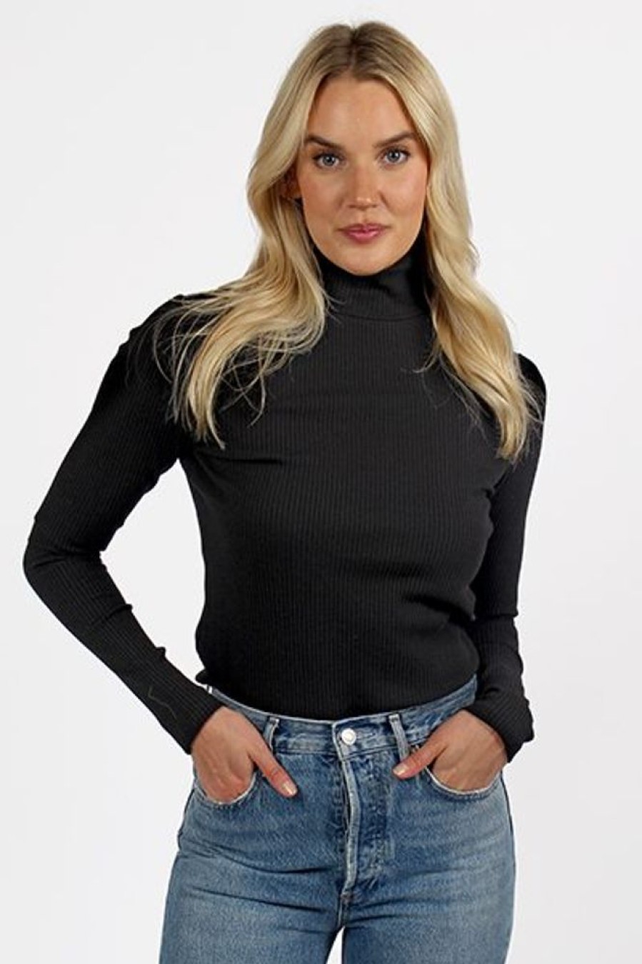 Women e.Allen Blouses | Olivia Top Black