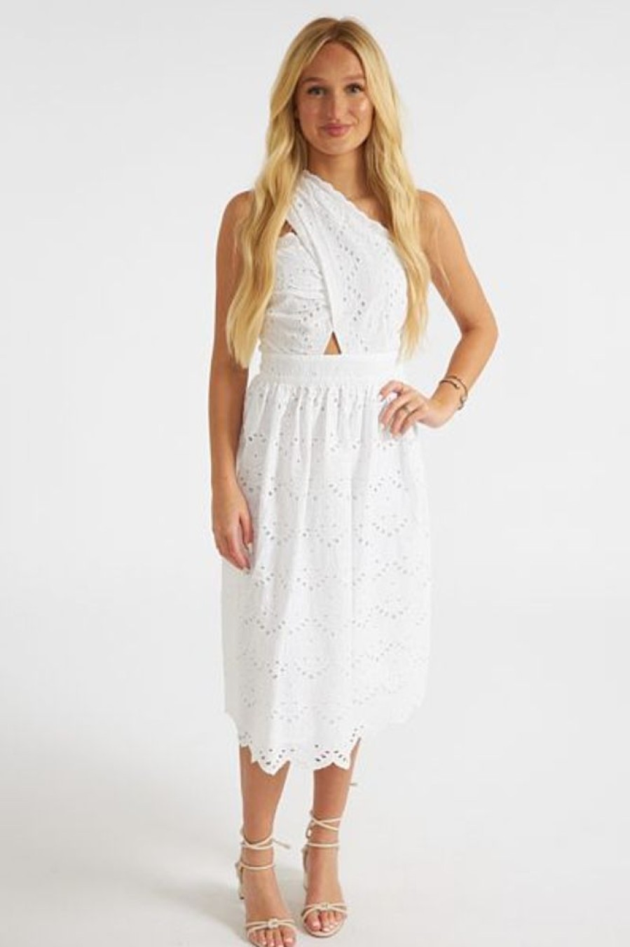 Women French Connection | Appelona Anglaise Dress