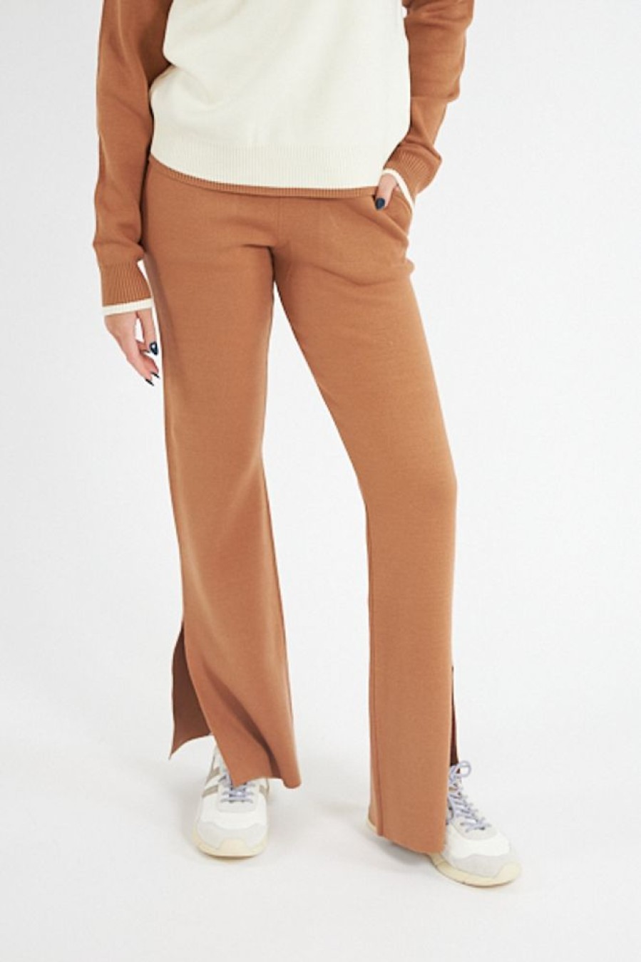 Women Monrow Shorts & Pants | Supersoft Sweater Flare Pants