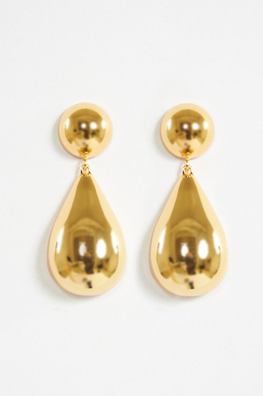 Women Lele Sadoughi | Small Dome Teardrop Earrings