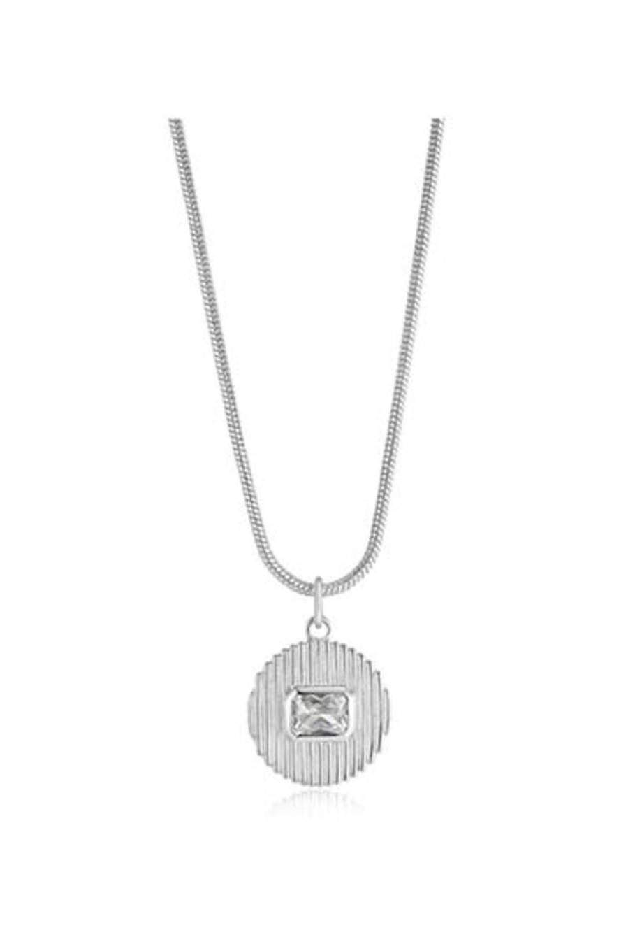 Women LUV AJ | Le Signe Pendant Necklace Silver