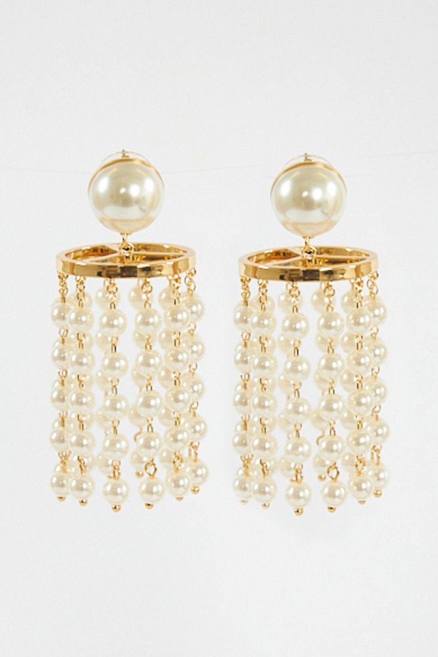 Women Lele Sadoughi | Pearl Chandelier Earrrings