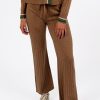 Women Monrow Shorts & Pants | Sweater Rib Lounge Sweat Camel