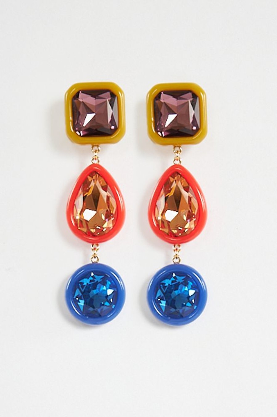 Women Lele Sadoughi | Gem Linear Earrings