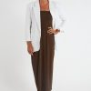 Women Enza Costa | Luxe Knit Strapless Maxi Dress