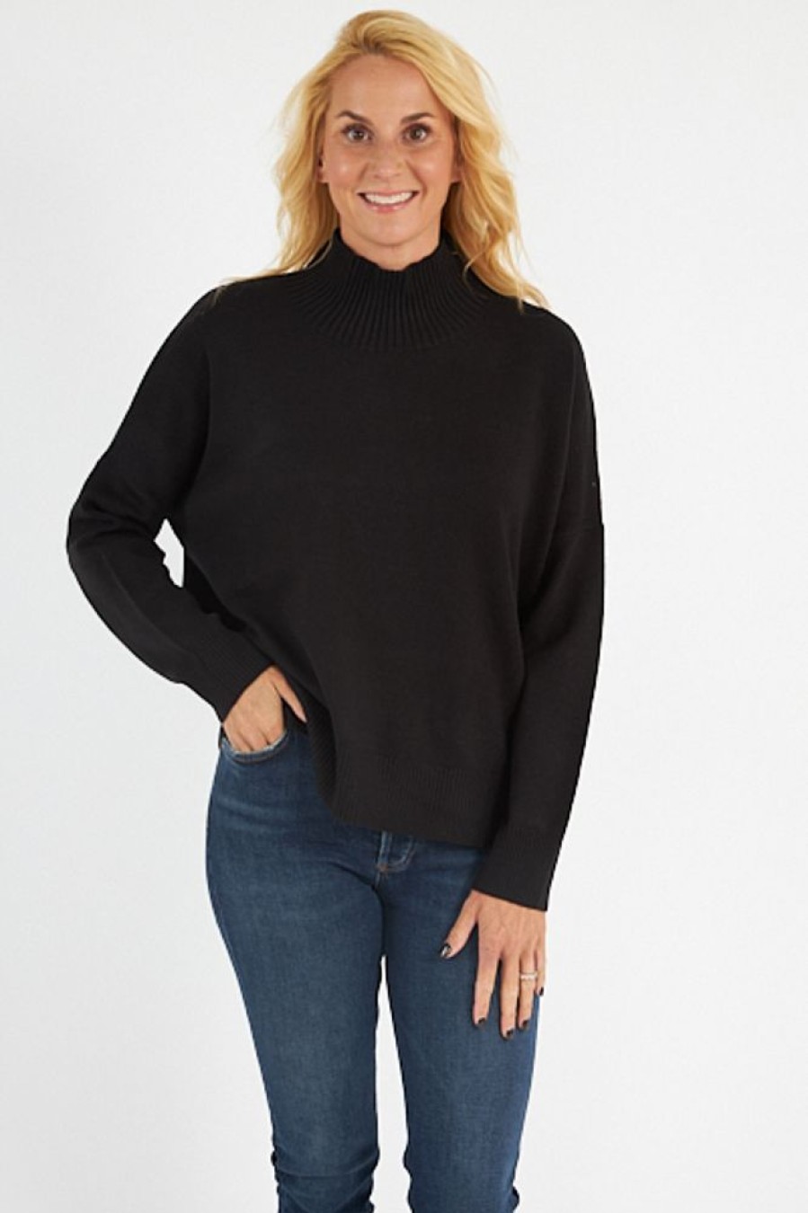 Women French Connection Sweaters | Babysoft High Neck Jumper