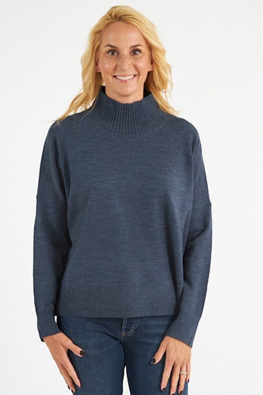 Women French Connection Sweaters | Babysoft High Neck Jumper