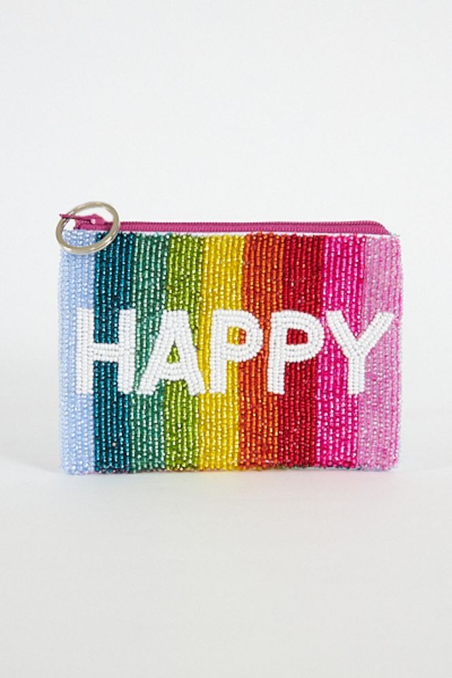 Women Tiana Designs | Rainbow Happy Coin Purse