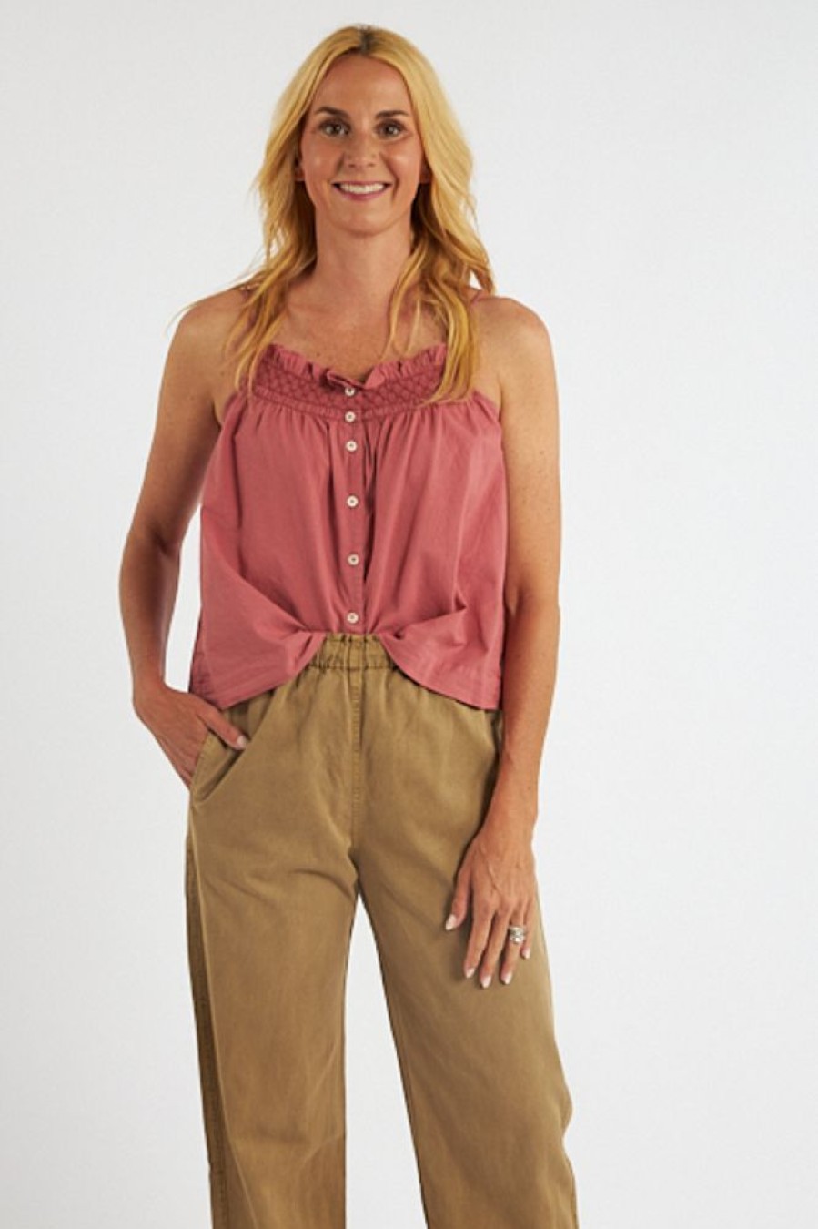 Women XiRENA Blouses | Tavi Top Rosewood