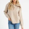 Women Berenice Sweaters | Pull Col Camioneau