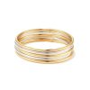 Women e.Allen | Dane Bangle Set-2 Pack Two Toned