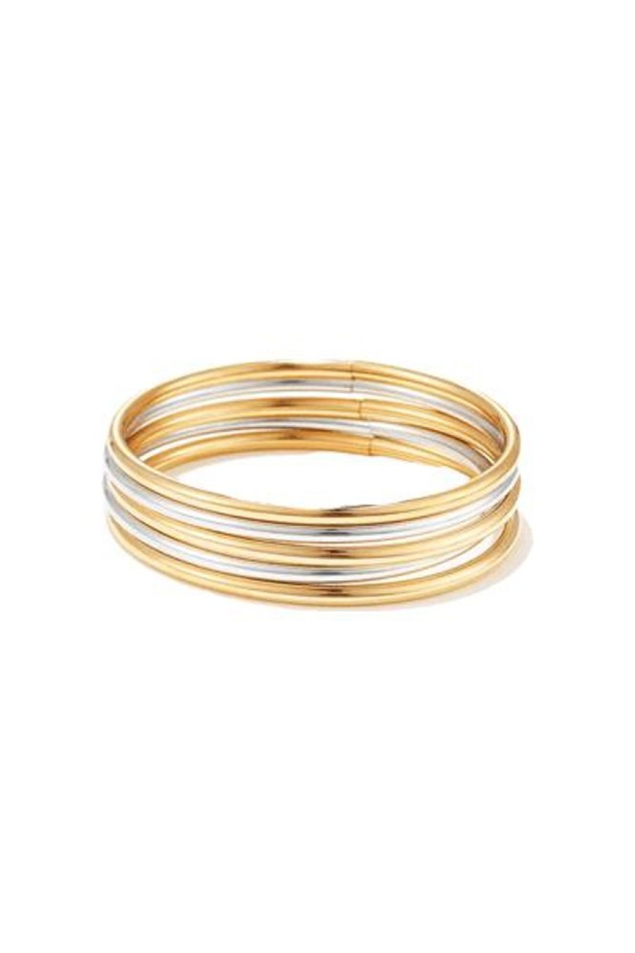 Women e.Allen | Dane Bangle Set-2 Pack Two Toned