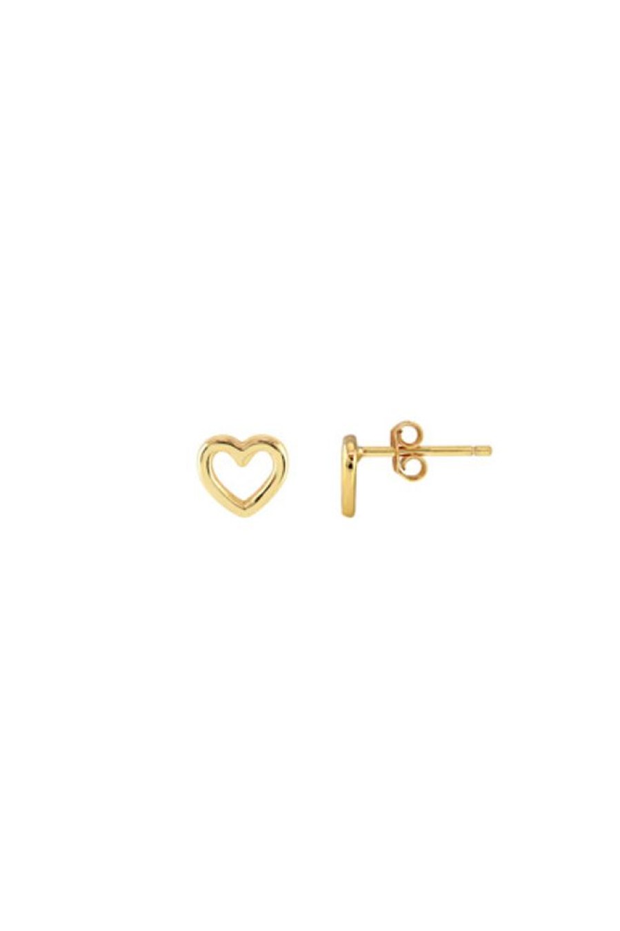 Women Kris Nations | Heart Outline Stud