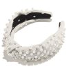 Women Lele Sadoughi | Woven Pearl Knotted Headband