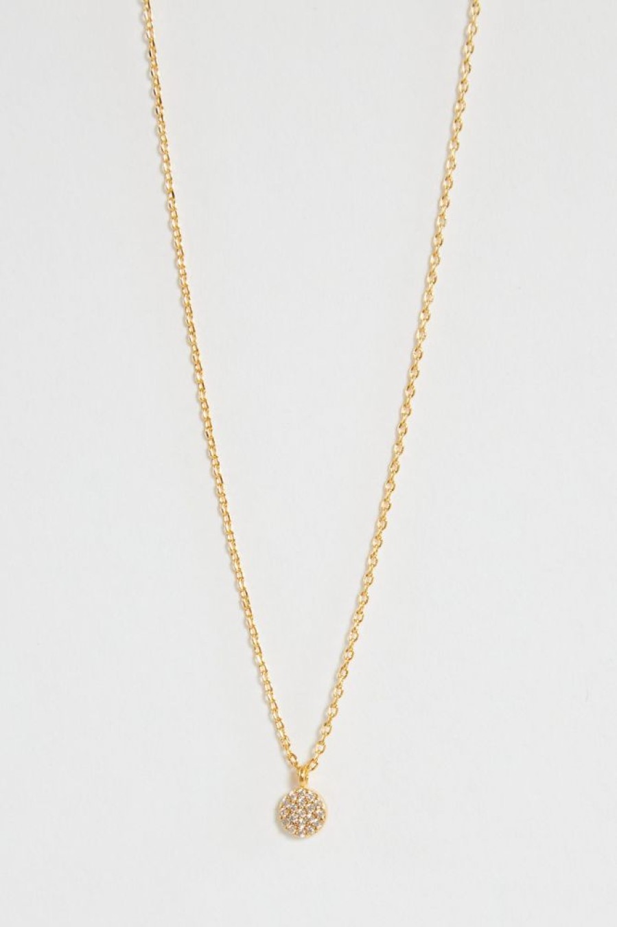 Women Theia | Mia Short Disc Necklace