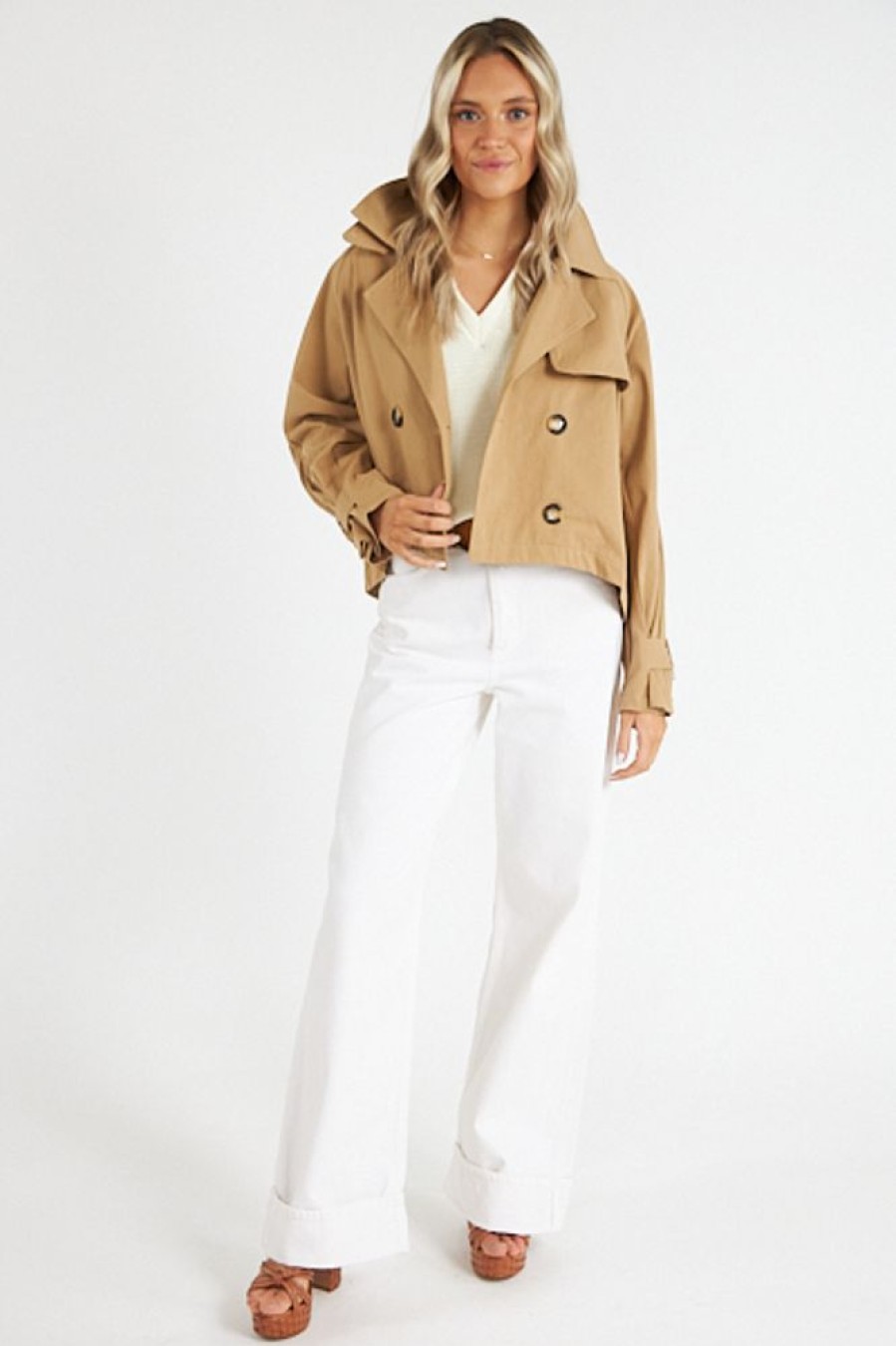 Women Heartloom | Emma Jacket In Khaki