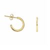 Women Kris Nations | Classic Huggie Hoop Earrings Gold