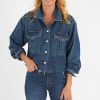 Women AGolde | Nyx Denim Shirt