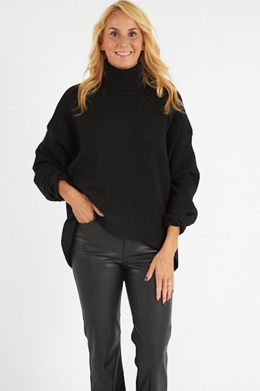 Women French Connection Sweaters | Vhari High Neck Jumper