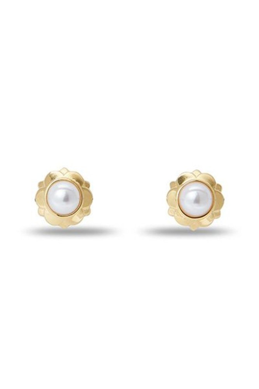 Women Lele Sadoughi | Eva Stud Earrings Jet