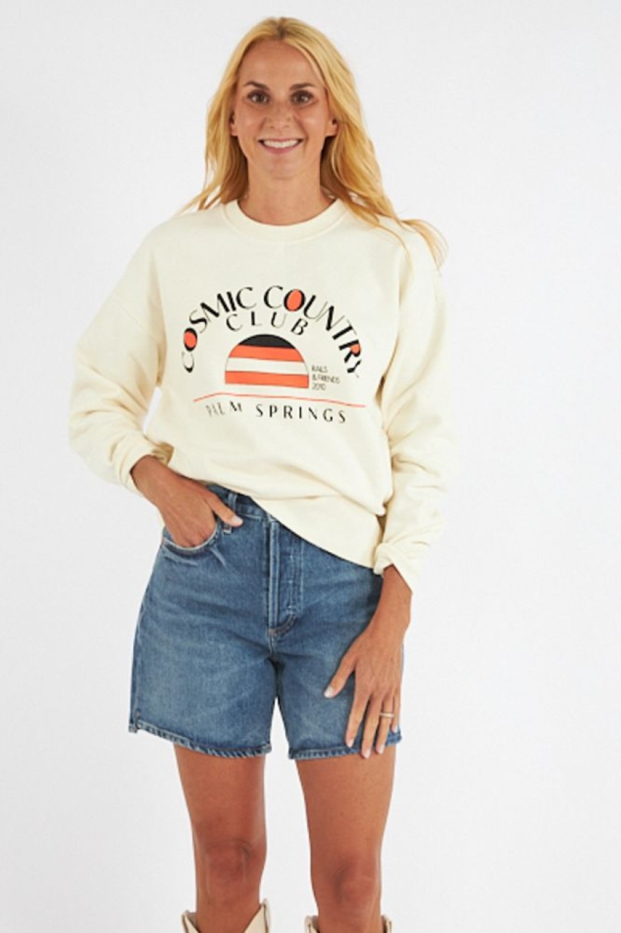 Women Rails Sweaters | Cosmic Country Club Sweatshirt