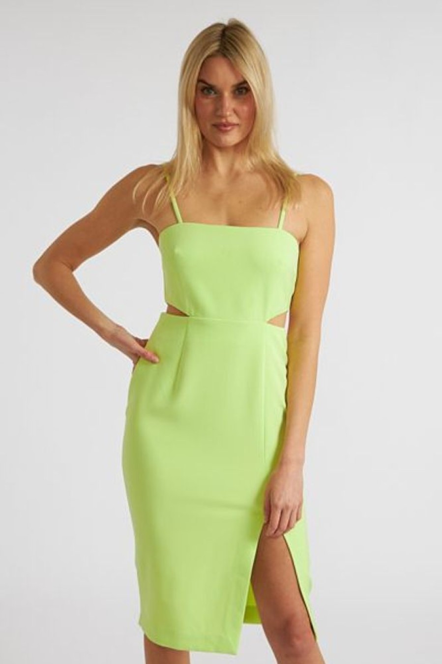 Women French Connection | Echo Cut Out Strapless Dress