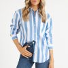 Women Rails Blouses | Arlo In Rue Stripe