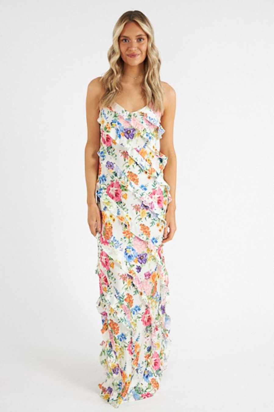 Women Show Me Your MuMu | Romance Ruffle Dress