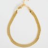 Women Theia | Fiona Herringbone Chain Bracelet