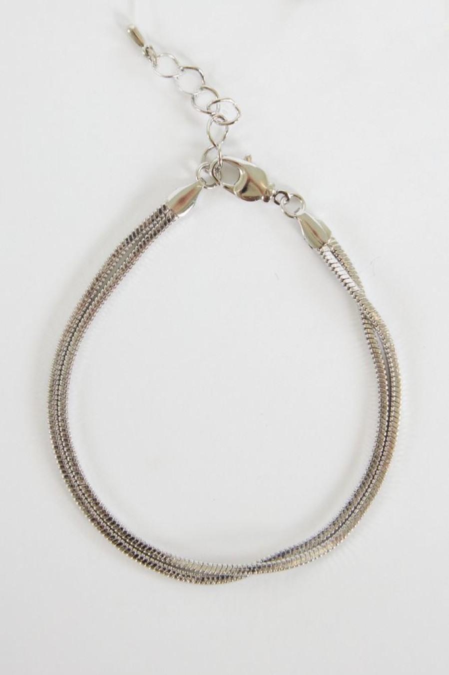 Women Theia | Fiona Herringbone Chain Bracelet