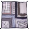 Women e.Allen | Foulard Patch Tassel Square Black