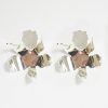 Women Lele Sadoughi | Metal Small Paper Lily Earrings