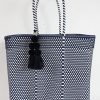 Women e.Allen | Open Large Tote Navy/White