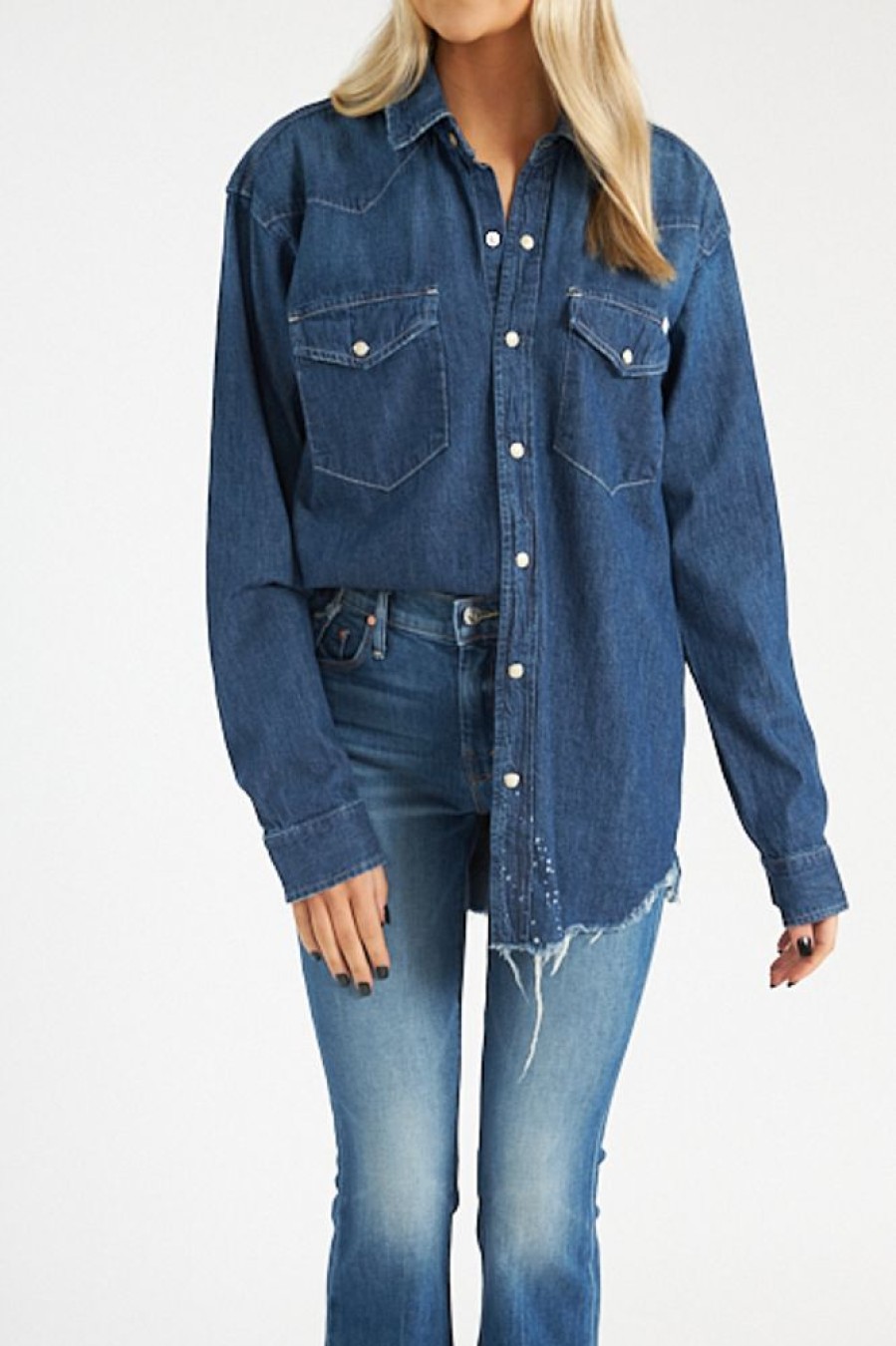 Women Mother Blouses | The Western Overshirt