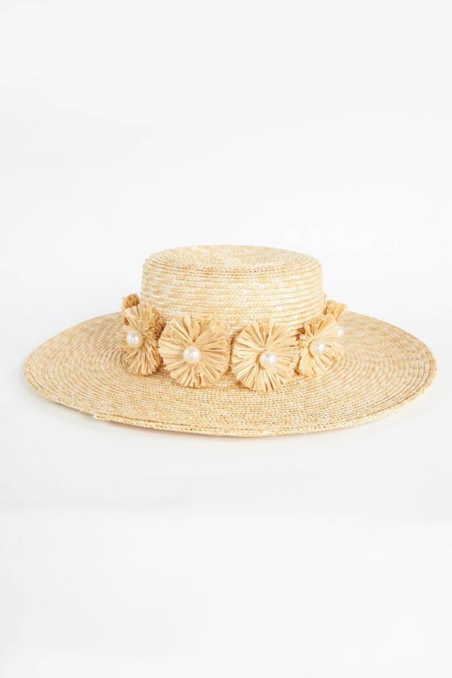 Women Lele Sadoughi | Confetti Embellished Straw Hat