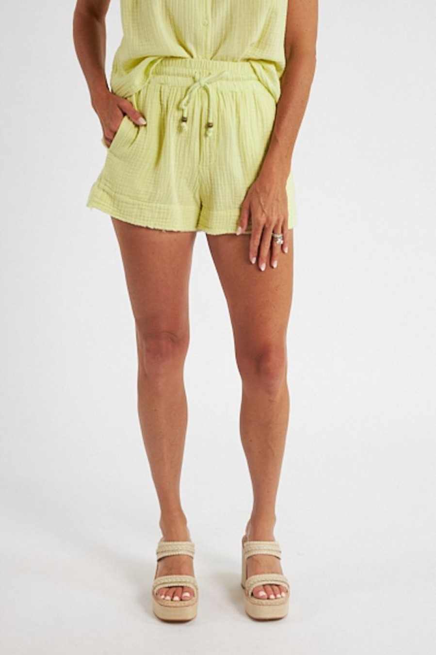 Women Sundays Shorts & Pants | Kamble Short Lime