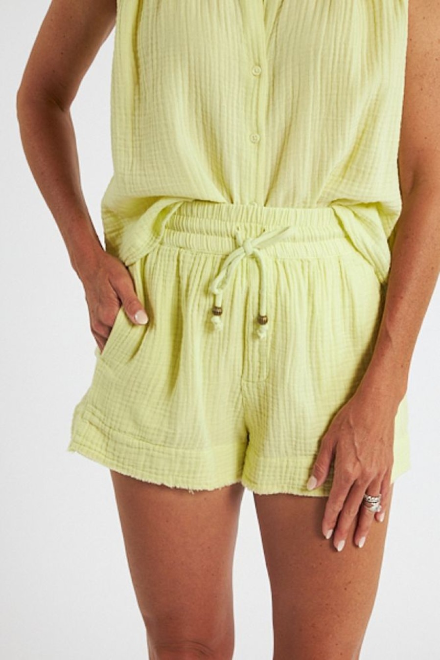 Women Sundays Shorts & Pants | Kamble Short Lime