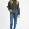 Women Nation Sweaters | Briar Cuffed Funnel Neck