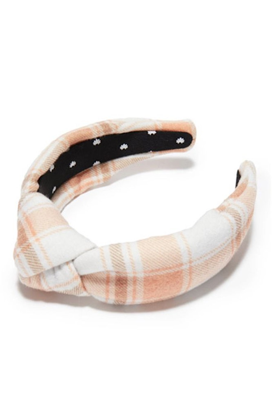 Women Lele Sadoughi | Plaid Knotted Headband