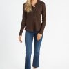 Women Michael Stars Blouses | Paulina Button Down Shirt