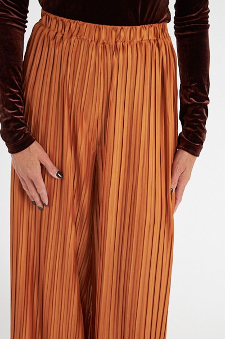 Women French Connection Shorts & Pants | Regi Pleated Trousers